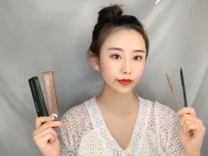 Gecomo Hot Ultra Fine Triangles Eyebrow Pencil Precise Brow Definer Long Lasting Waterproof Eye Brow Makeup Tool