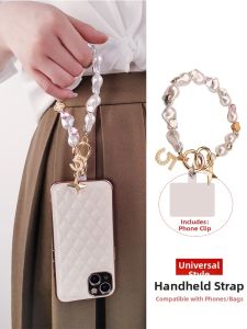 ZHENGEGE | Anti-Lost Colorful Heart Craft Bead Universal Charm Phone Strap