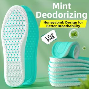 XIANZHAO | Deodorizing Breathable Absorbent Anti-Odor Shock-Absorbing Fragrant Insoles Size 42