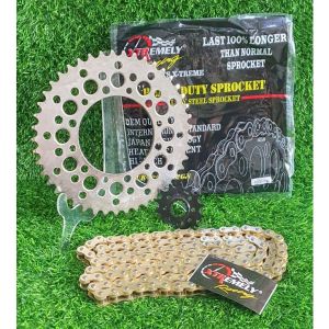 GIR SET (GEAR SET) KAWASAKI NINJA250R / NINJA 250R MONO 520H 43T 47T XTREME