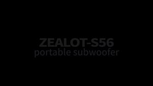 Zealot | Loa Bluetooth Di Động Zealot-S56 40W Loa Siêu Trầm Không Dây IPX6 Chống Nước TWS 8800mAh Du Lịch Ngoài Trời Hỗ Trợ USB/TF/AUX