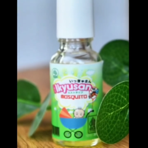 Ikyusan 2in1 Disinfectant Spray 300ml+Mosquito Oil 20ml Pembunuh Kuman Bakteri & Nyamuk Aman untuk Anak