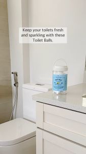 Theodores Flush Fresh 10pcs Natural Toilet Bowl Cleaner Tablets Automatic Deodorizer Stain Remover Plant Based Bathroom Freshener Eco Friendly Water Closet Cleaning Bombs