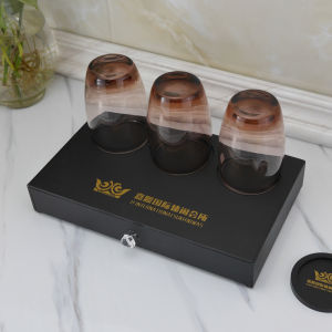 Hotel Triple Room Toiletries Storage Box Disposable Wearable Acrylic Material Waterproof Mold Proof Luxury Simple Style Customizable