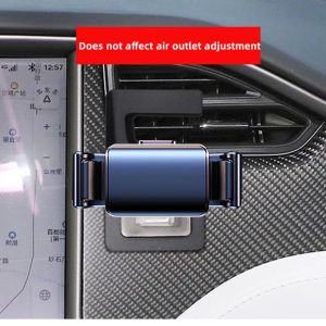Tesla X/S Mag Mount & Wireless Charger (2014-21) – 360° Adjustable Slip-Resistant Hands-Free Nav/Chg | Signal-Free Air Purify