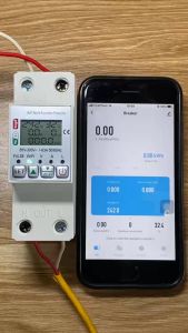 Công tơ điện tử thông minh wifi tuya 63A aptomat chống rò rỉ điện bảo vệ quá dòng quá tải đo điện năng tiêu thụ.