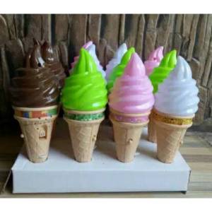 Mainan Es Krim Ice Cream Free Batrai Nyala Lampu Lagu Musik Suara