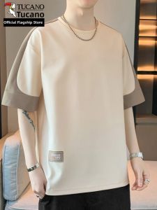TUCANO | Contrast Color Short Sleeve Casual T-Shirt
