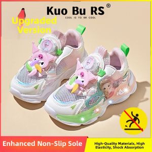 KUOBURENSHENG | Anti-slip Bottom Rotatable Buckle Light-up Shoes