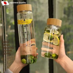 NAIFUNA | Cold Brew Portable Glass Water Bottle