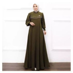 Gaun Dewasa Trendy 2024 - Gaun kondangan - Rayon cryncle - Vioni Dress