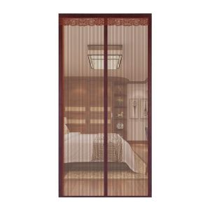 High-End Magnetic Mosquito-Proof Door Curtain Strong Adhesive Strip Self-Adhesive Screen Door Curtain New 2025 Model