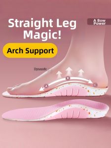 FAGOFE | Arch Support Insoles Shock Absorption High Arch Padded Durable Straight Legs