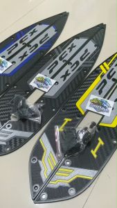 พักเท้าคนขับ PCX 160 แผ่นรองพักเท้า PCX160 พักเท้าคนขับ pcx 2021-2024 แผ่นวางเท้า ที่พักเท้า (0084)