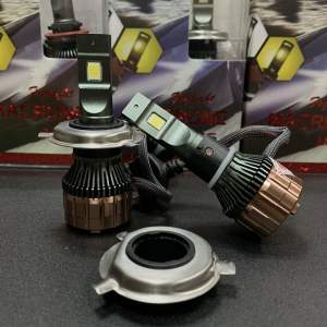 Lampu led mobil honda toyota daihatsu mitshubishi suzuki H4 LED MACRONE MC6 50W 6000K Garansi 1tahun