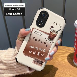 Asina | Full Lens Protection Anti-Shock Phone Case for Honor 50 80 70 Pro 60 SE Huawei Honor 30S - Soft Leather Creative Womens Gift