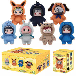 Bandai | Authentic Bandai Naruto Shippuden Plushie Figure Cute Party Gift For Women Collectible Action Figure Blind Box Edition