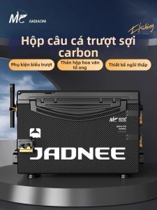 jiadiaoni | Hộp đựng đồ câu Magic Cube 29L kiểu tựa lưng thanh ray dày đa chức năng
