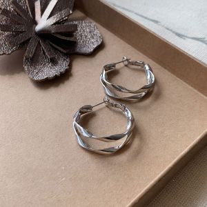 Double Layer Curved Minimalist Elegance Sunglasses INS Spicy Girl Versatile Commute Ear Jewelry Alloy Plated Silver Gold Geometric Pattern for Women