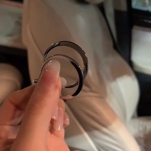 🔥IVY Ins Personalized Cold Style Earrings Trendy Round Earrings Fashion Versatile Silver Earrings