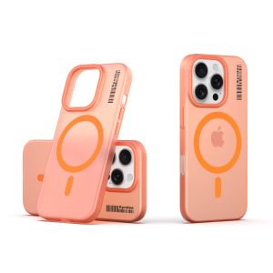 Popular Candy Colour PC Frosted Magnetic Charging Phone Case For XiaoMi 17T 15T Pro Anti-Drop Translucent Matte Protective Cover