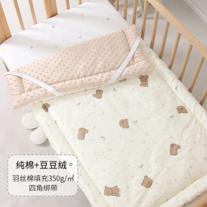 Washable Baby Bedding Childrens Matress Nursery Bed Pads Newborn Baby Crib Mattress Kids Sleepover Bedding Sets Baby Bedding