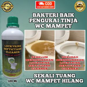 BAKTERI BAIK PENGURAI TINJA WC MAMPET