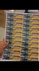 STIKER BUS TUNGGAL JAYA