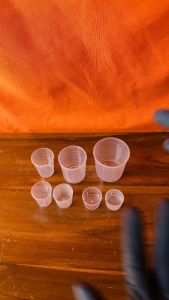 GELAS UKUR 1 SET | GELAS TAKAR OBAT
