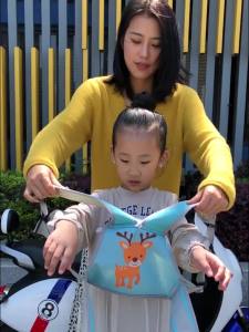 Electric Vehicle Child Safety Harness Waist Strap Baby Anti-Fall Riding Motorcycle Electric Bike Safety Belt Baby Artifact