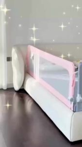 NEW รั้วกั้นเตียงเด็ก รั้วเตียง ราวกั้นเตียงเด็ก ราวกั้นข้างเตียงเด็ก กันล้ม พับ การเดินทาง ราวกั้นสะดวกสำหรับเด็ก