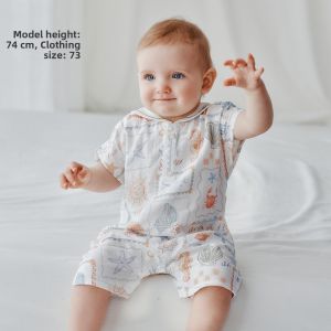 OAK FAMILY | Summer Mugwort Bamboo Cotton Onesie