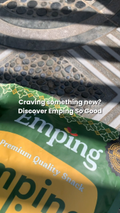 Emping Melinjo Pedas Manis Daun Jeruk Szechuan Mala Premium Emping Chips by Emping So Good 500g