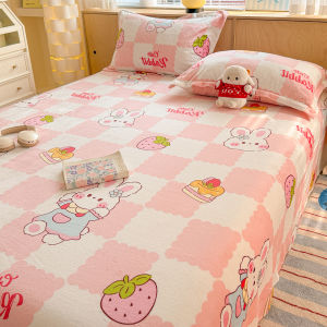 Kiss Dear | Thickened Fleece Blanket Bedsheet