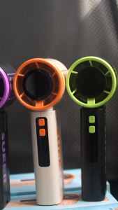 Dreepor Mini Fan Rechargeable Strong Wind 150 Gear Wind Speed Electric Fan Digital Display Adjustable Turbo Portable Outdoor Handheld