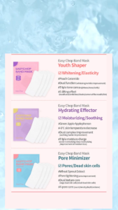 Lalachuu Easy Chop Band Face Mask Pack