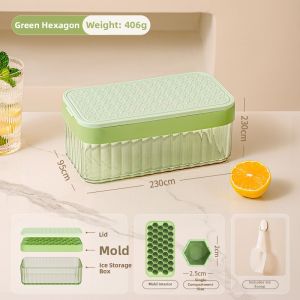 Push Ice Cube Mold