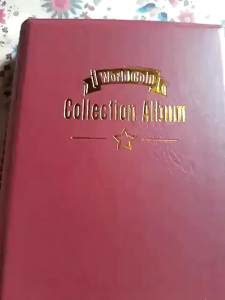 120 Pieces Coin Book Commemorative Coin Holder Album Collection Folder Hold Multi-Color Empty Coin Storage