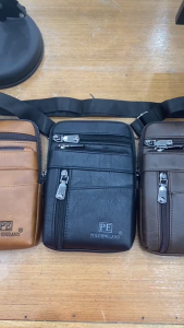 TAS SELEMPANG HP TAS SLINGBAG KULIT TAS PRIA T48-3