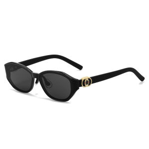 LKOE | Retro Narrow Cat Eye UV Protection Sunglasses Female