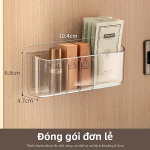LANJIAOLUO | Hộp Lưu Trữ Mĩ Phẩm Trong Suốt Có Khuôn