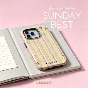 Potdemiel | Pastel Stars For Case For iPhone 17 16 15 14 Plus 13 Pro Max Shockproof Hard Cover CaseChic