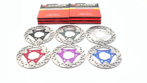 MUTAKIN Rear Disc Brake Rotor 190MM For SUZUKI RAIDER 150 3 Holes