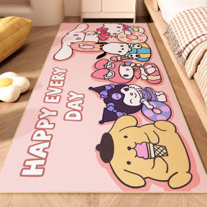 Clow M Carpet Girl Bedroom Bedside Blanket Bench Cartoon Kids Room Carpet For Home Cute Thickening Floor Mat