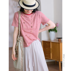 Vintage Comfortable Breathable Cotton Blend Loose T Shirt