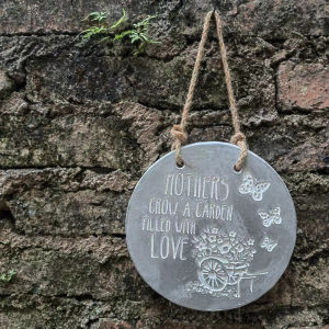 Scandinavian Hanging Garden Entrance Door Plate Welcome Board Pastoral B & B Creative Wall Cement Fashion Decorated Hangtag