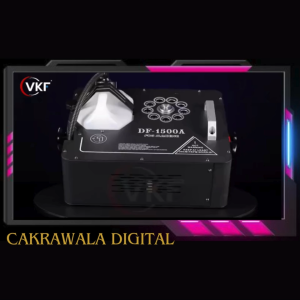 PROMO WIN BRIGHT Sistem Fogger Asap Panggung Stage DMX512 1500W with RGB 24 LED - DF-FIY