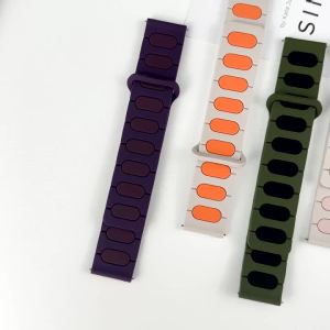 18/20/22mm Silicone Magnetic Band for Huawei Watch GT6/5Pro 46mm Sport Strap for Samsung Galaxy Watch 7 6 5 4 Bracelet Correa