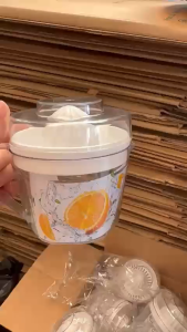 Dụng cụ vắt cam trong suốt việt nhật bộ vắt bằng tay cao cấp