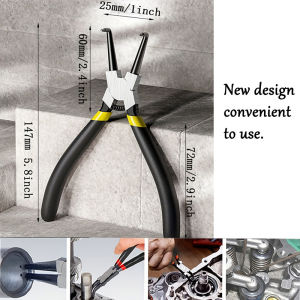 Washing Machine Inner/Outer Cylinder Spring Extender Replacement Disassembly Tool Snap Ring Pliers Cross Slot Screwdriver Set